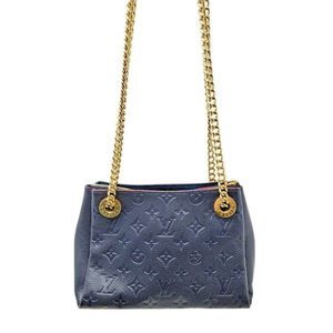 Louis Vuitton Handbag Marine Rouge Monogram Empreinte Leather Surene BB w/ Chain